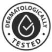 Logo dermatologically tested